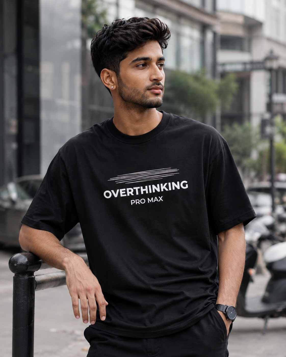 Overthinking Pro Max Oversized T-Shirt